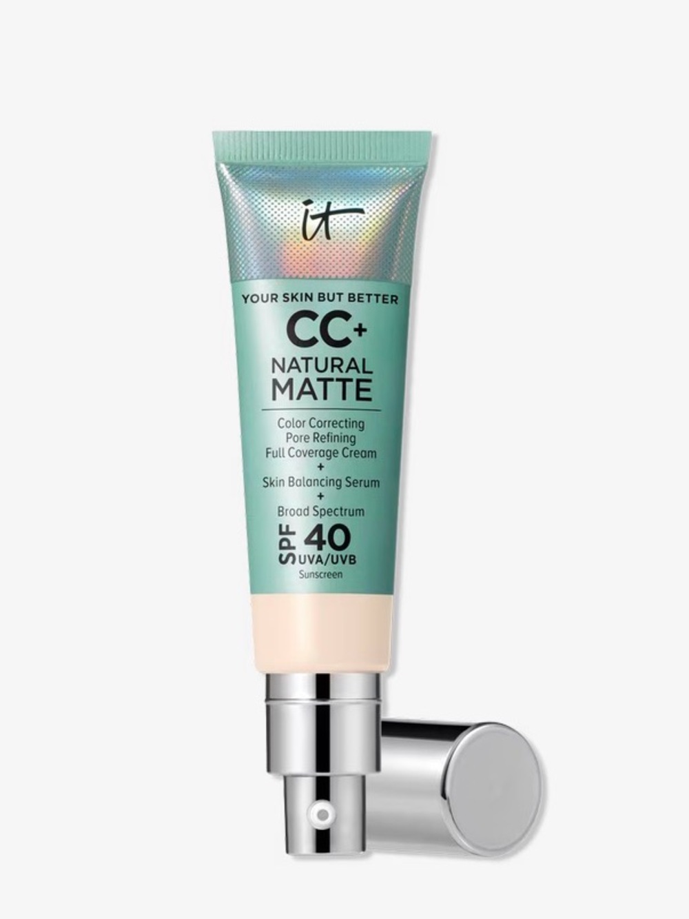 It Cosmetics CC+ Natural Matte + spf 40 - Fair Ivory New Without Box